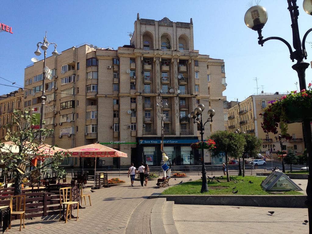 Apartment Mihailovskaya Kiev Oda fotoğraf